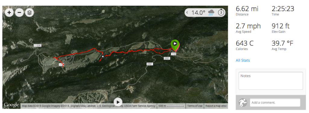 brainard lake map