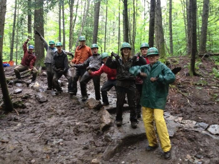 VYCC Trail Crew 7, Summer 2013