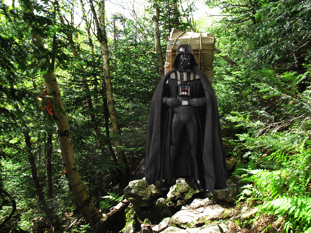 Vader has a love-hate relationship with packing food for the huts. “I love the exercise and challenge but I’m worried about the long-term impact on my knees,” he says.