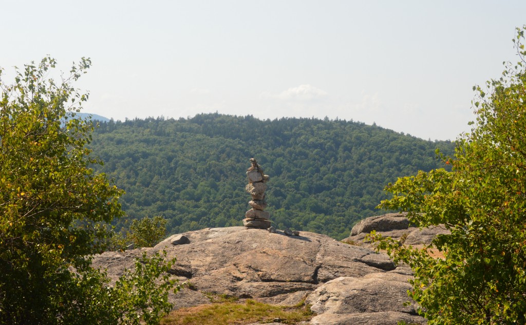 Obligatory hiking photo despite this being a gear post, Cairn atop Mt. Major