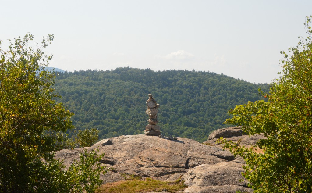 Obligatory hiking photo despite this being a gear post, Cairn atop Mt. Major 