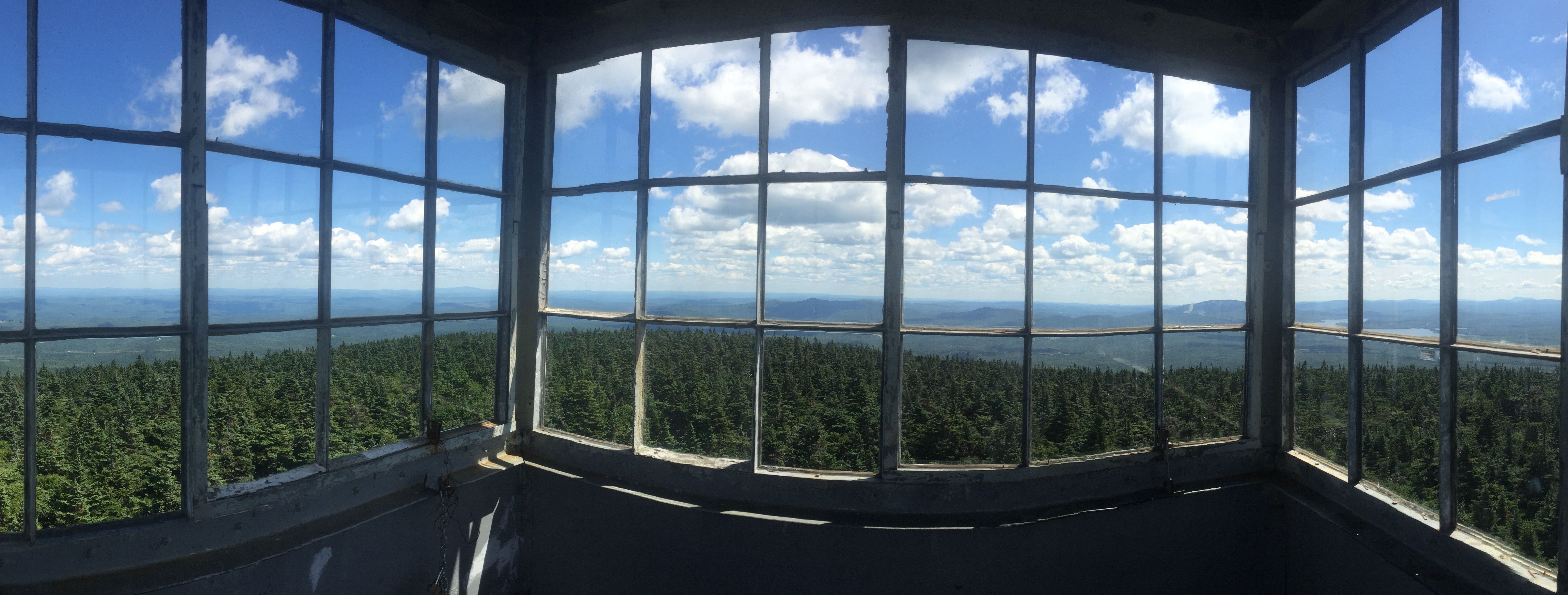 Pano from inside of Stratton Tower