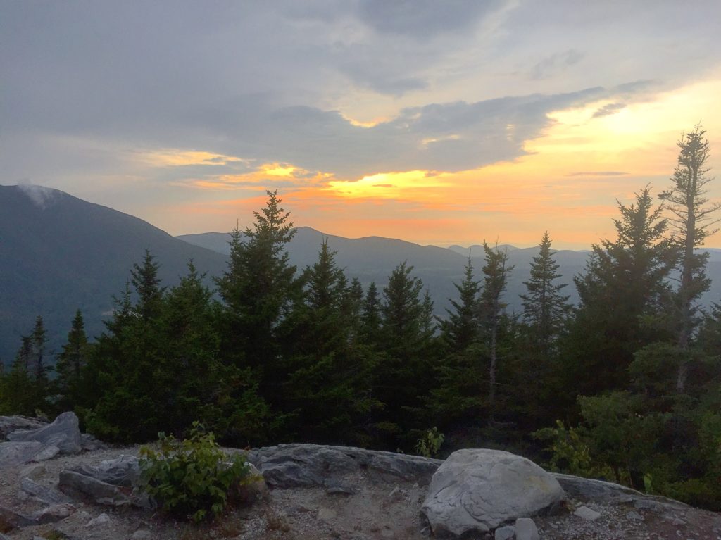 I didn't get any views from Bromley, but I did snag a pretty sweet sunset at Baker Peak later in the evening (before the rain started again and I had to evacuate the peak)