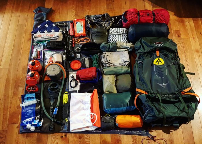 Obligatory Gear List and Photo! The Trek