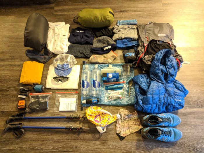 Greg's Super Ultra Mega Hyper Light PCT Gear List - The Trek