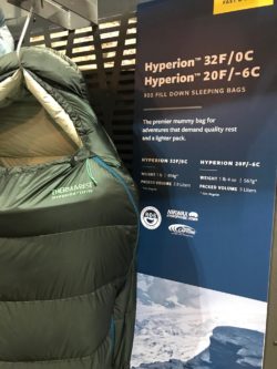 Thermarest Hyperion 20 degree sleeping bag