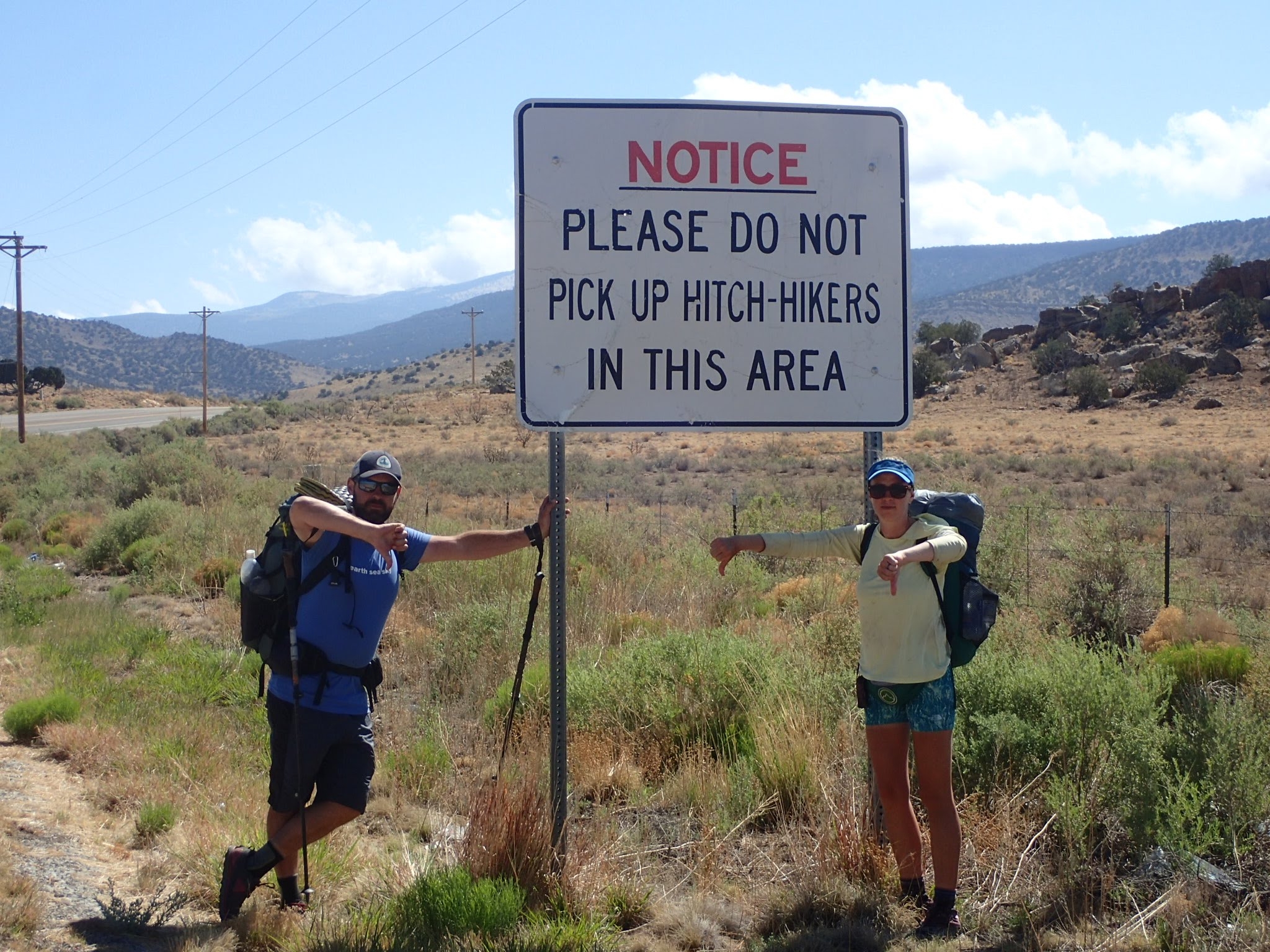 Continental divide clearance trail thru hike