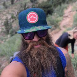 Rhodo Paradise Trucker hat Hiking Viking