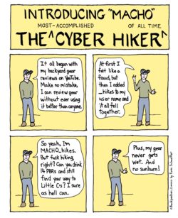 the most accomplished cyber hiker of all time