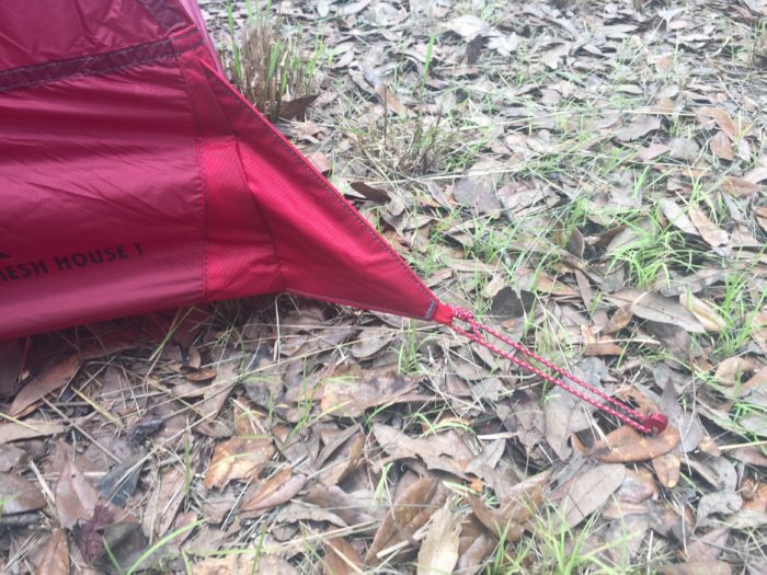 MSR Thru-Hiker Mesh House 3, Tenda Ultraleggera Con Mosquito Net Per 3 Persone, Abbinabile A Bastoncini Da Trekking