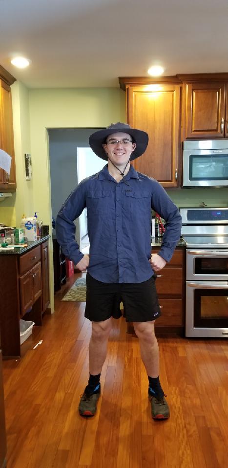 PCT Hiking Look