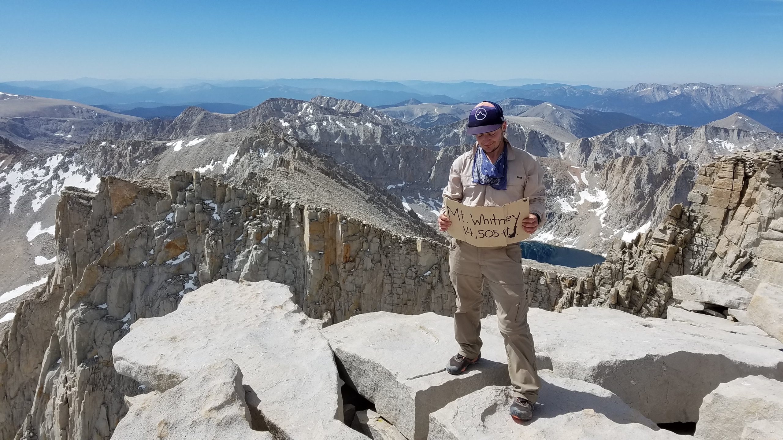 Mt Whitney summit