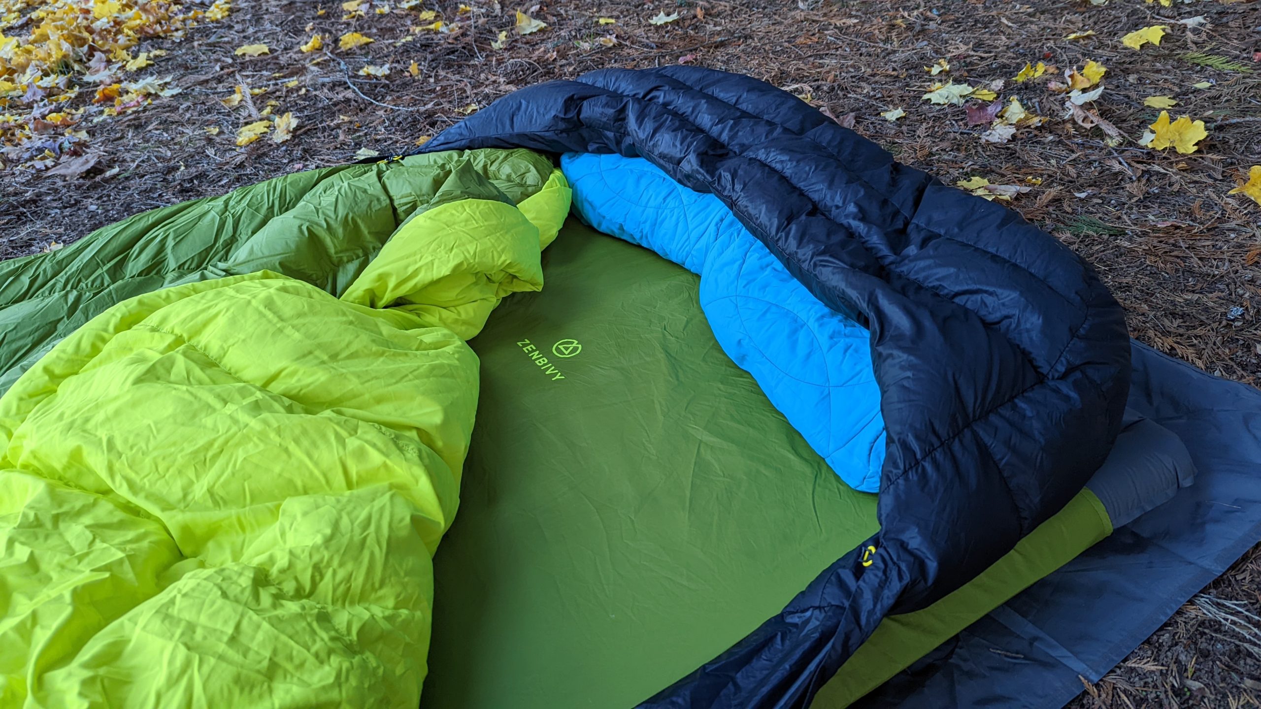 Double sleeping outlet bag reviews