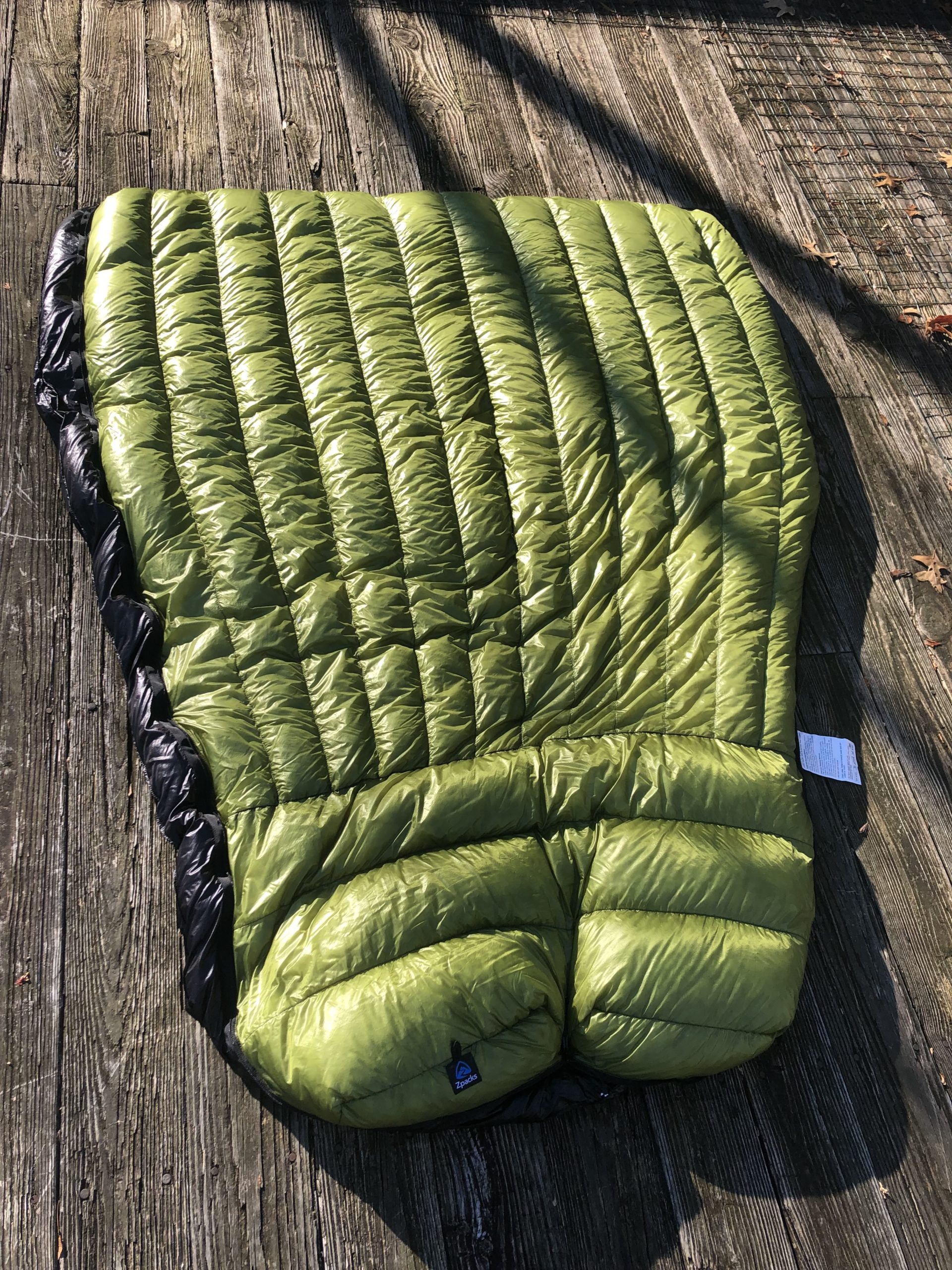 Zpacks Zip Around Sleeping Bag Review - The Trek