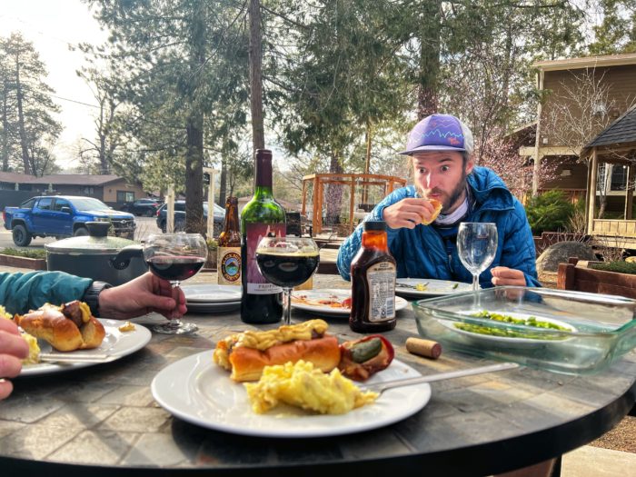 Hiker Cookout Comatose
