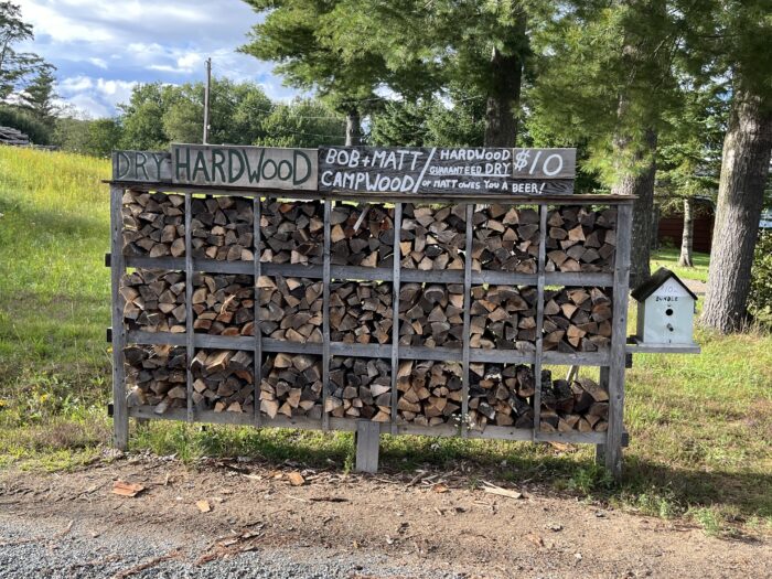 Bob and Matt's Campwood.