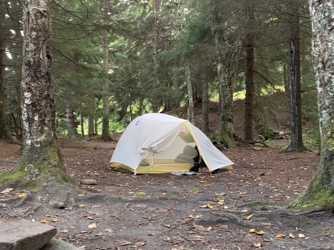 The Tent Setup - The Trek