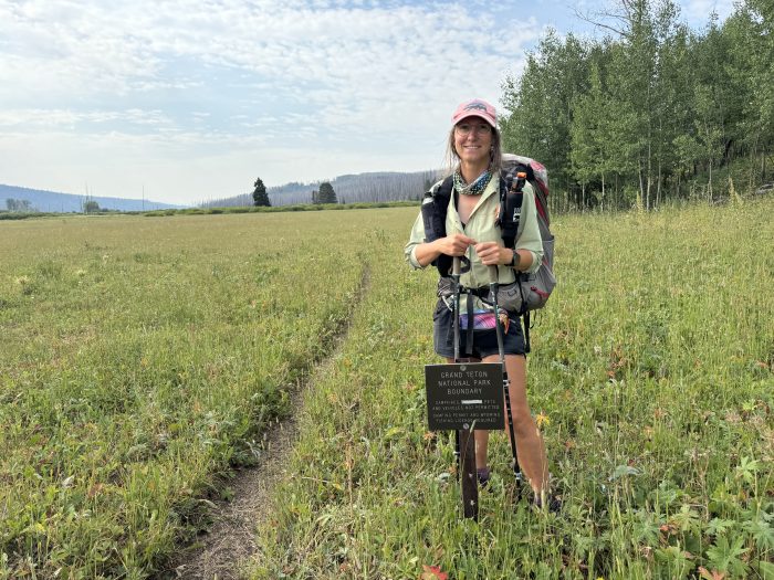 Entering Grand Teton National Park