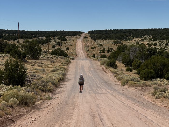 31 miles on a gravel road to get to Pie Town