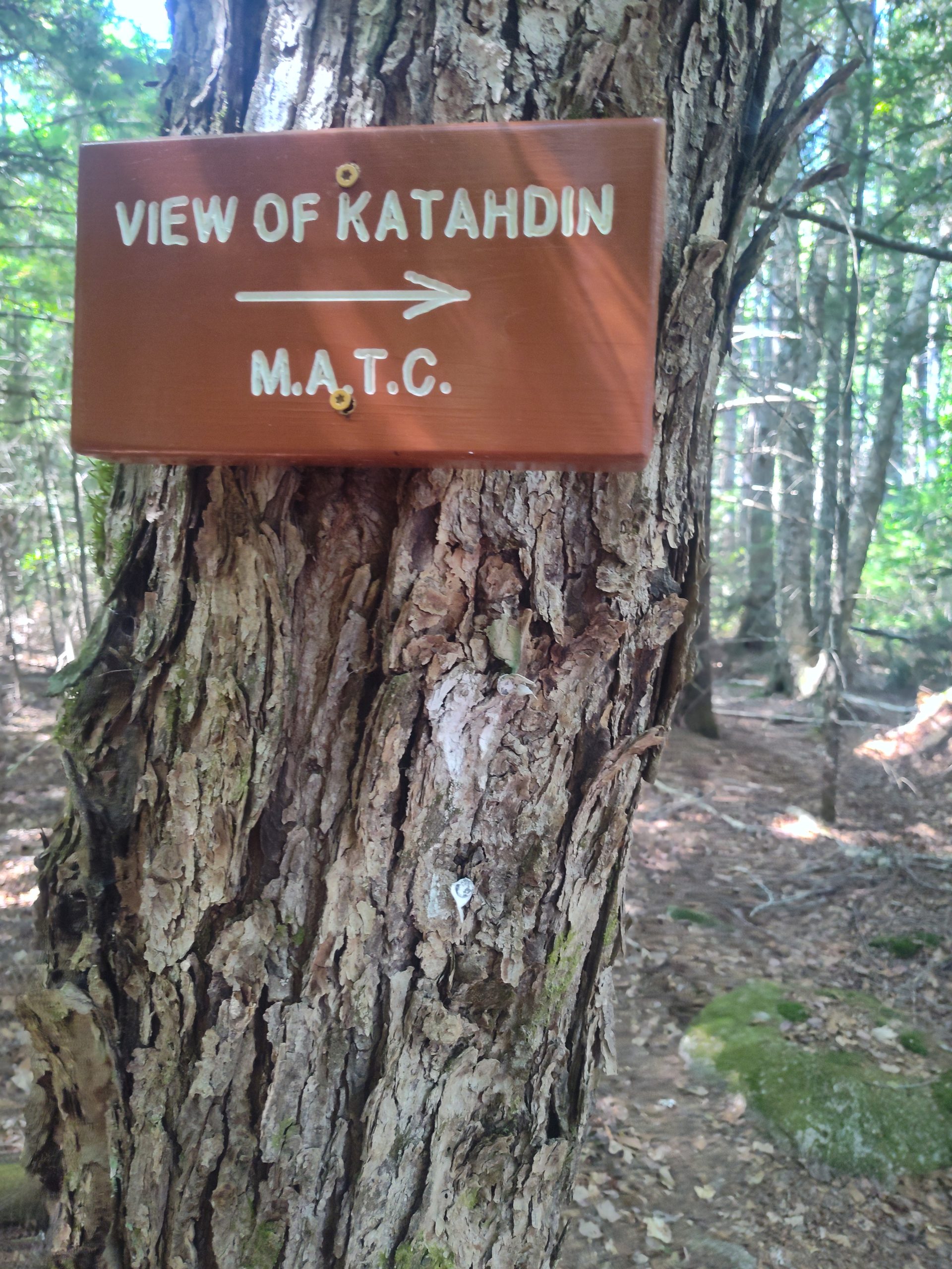 Katahdin’s first view – The Trek