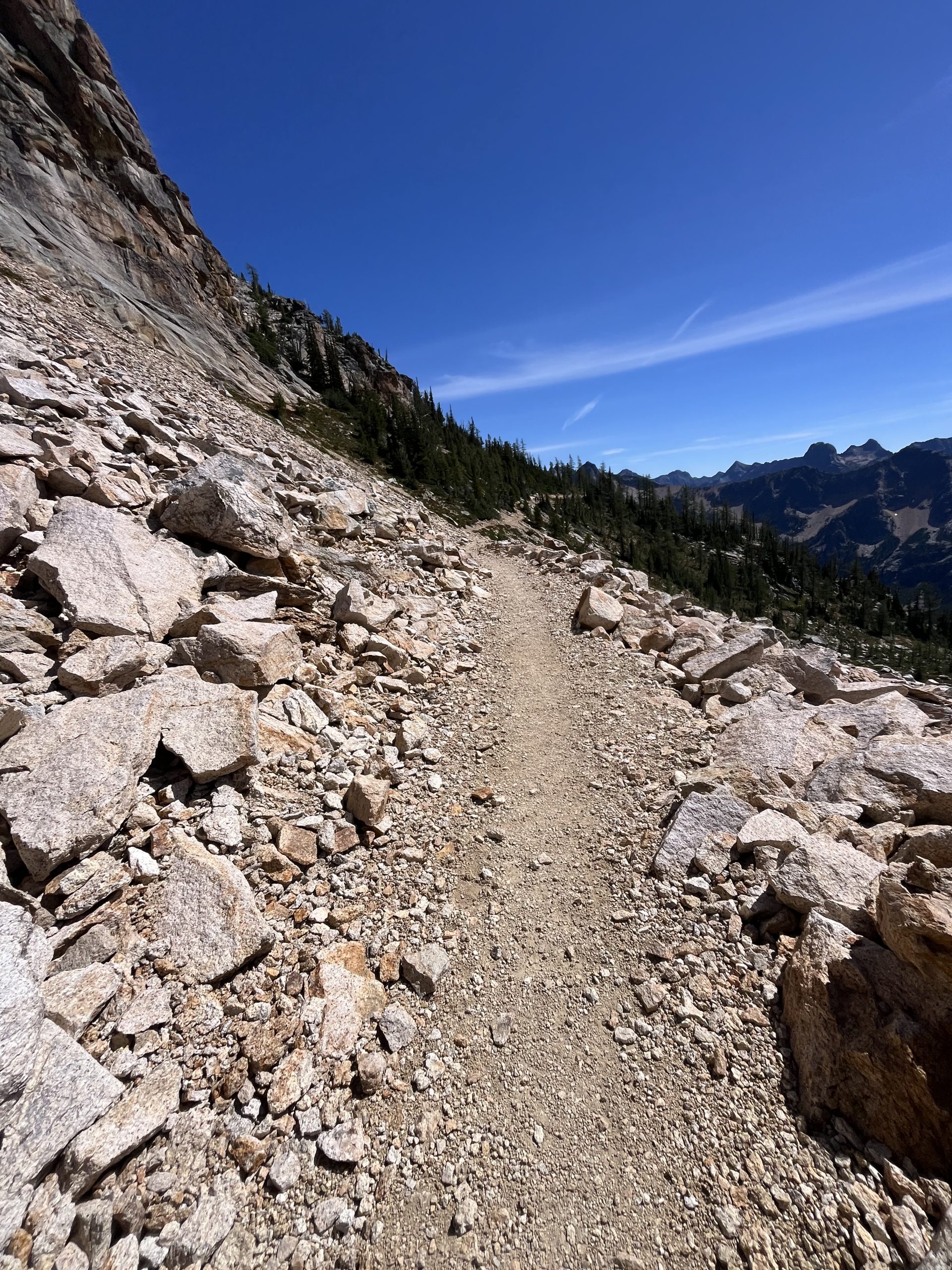 Not Steap Ridge Mental Challenges and Big Transitions Approaching - The Trek