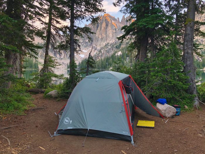 High Mountain Lake in the Sawtooth Wilderness