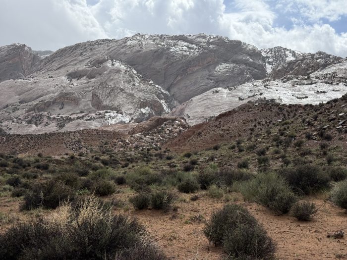 Capitol Reef shines in the afternoon storms.
