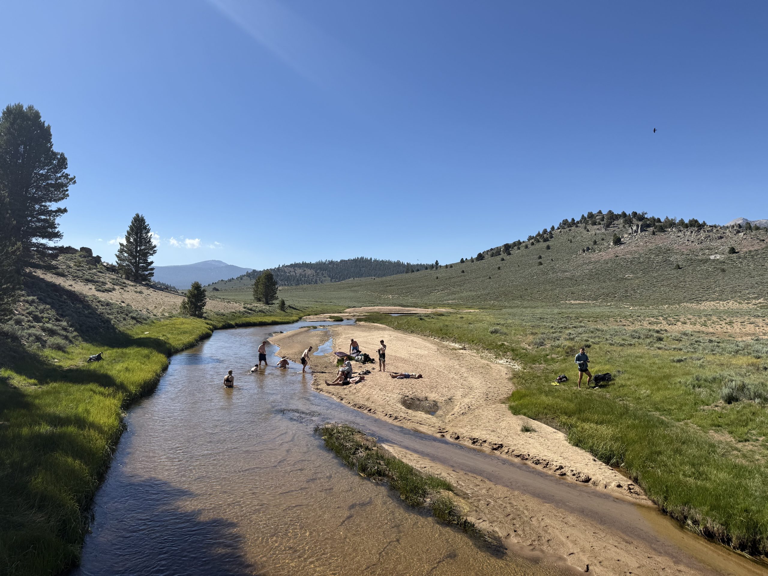 The first swim in the Sierra: the walk The first swim in the Sierra: the walk