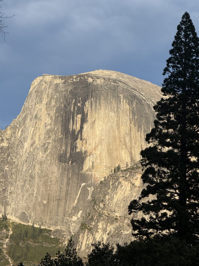 Half Dome at Sunset