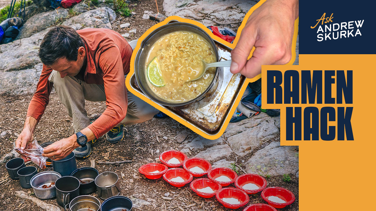 Andrew Skurka on the Best Way to Eat Ramen While Backpacking - The Trek